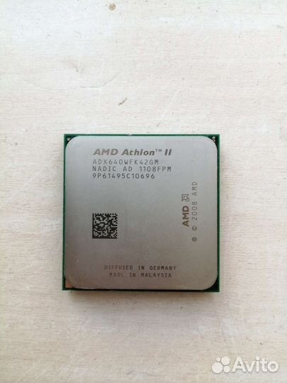 Процессор AMD Athlon II сокет am3+
