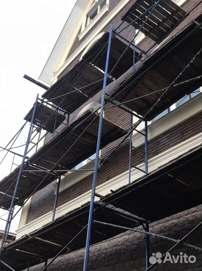 Строительные хомутовые леса