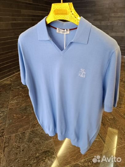 Футболка поло brunello cucinelli Новая