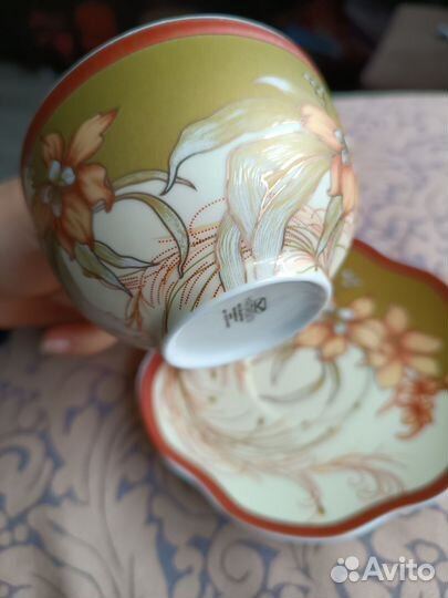 Чашка с блюдцем Yamasen