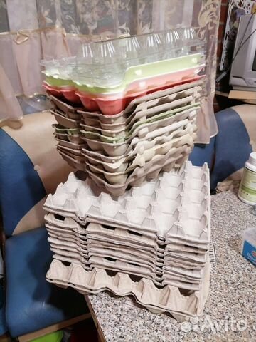 Лотки из под куриных яиц