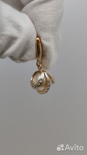 Е.Ц. Кулон, золото 585 (id 79390)