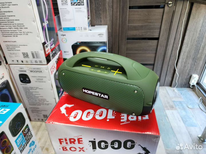 Hopestar A50 80Ватт колна портативная с микрофом