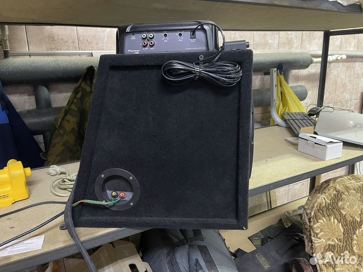 Усилитель Pioneer GM-8701 1600w 1ch.can+ сабвуфер