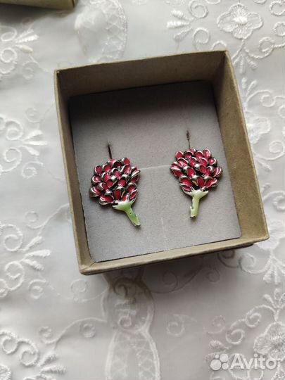 Серьги Jenani Роза, коллекция Маленький Принц