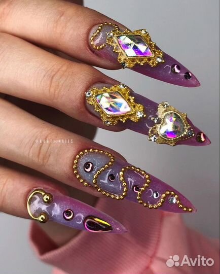 Наращивание с любым крэйзи дизайном