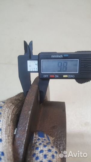 Диск тормозной задний Chrysler Lhs 3.5 1993