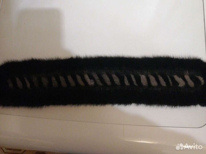 Норковая повязка на голову