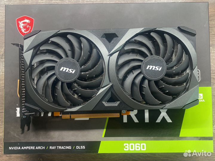 Видеокарта rtx 3060 12 гб