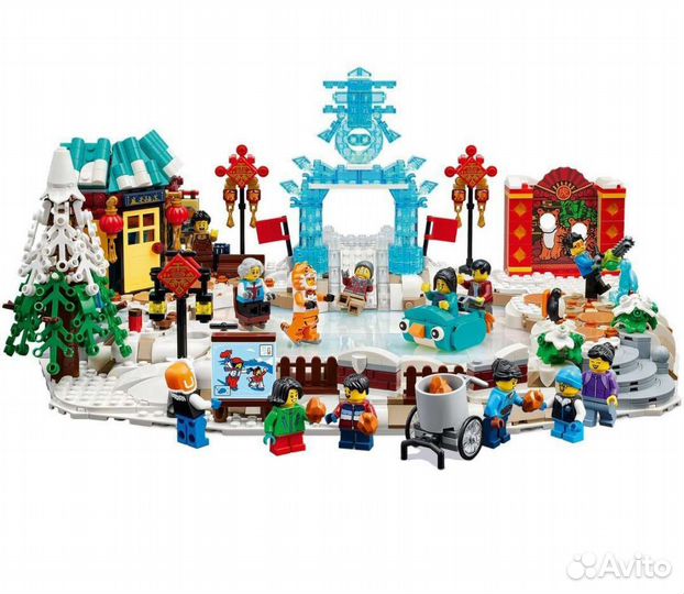 Lego 80109 Ледяной фестиваль на Лунный новый год