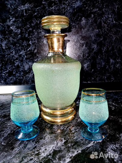 Графин-штофф + 2рюмки