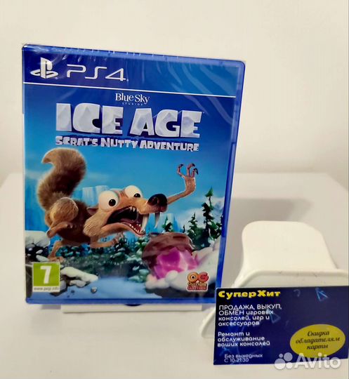 Ice Age Scrat's Nutty Adventure PS4/5. Диск Новый