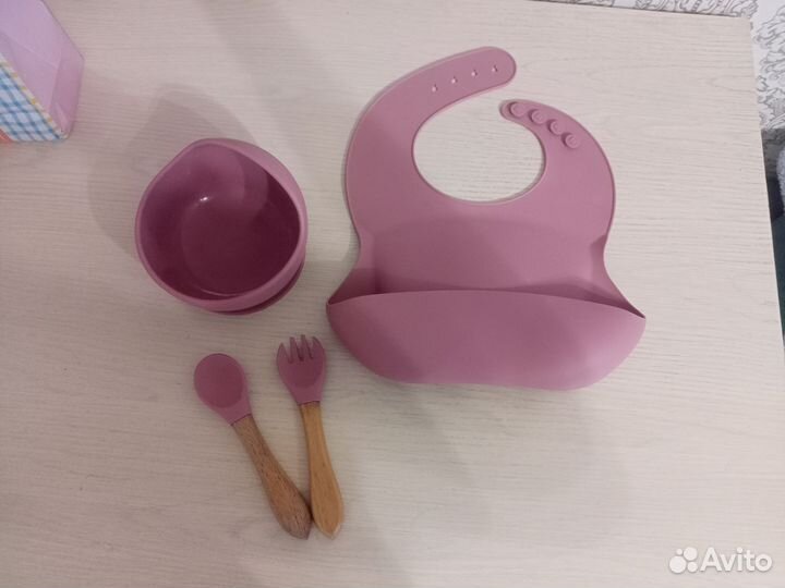 Силиконовая посуда для малышей