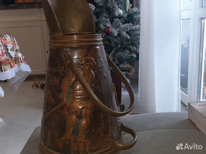 Большой старинный кувшин (зольник) Европа н 20в