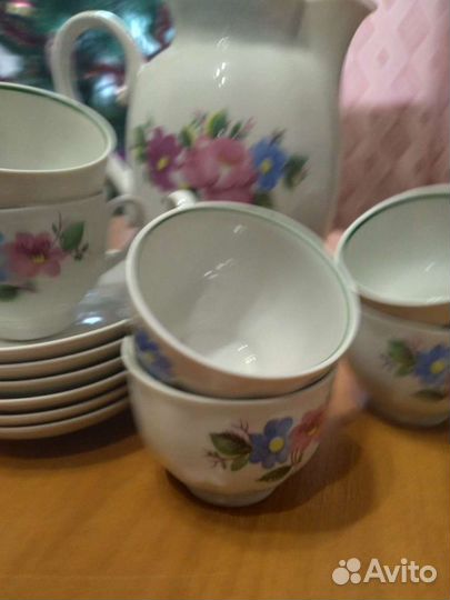 Кофейный сервиз новый