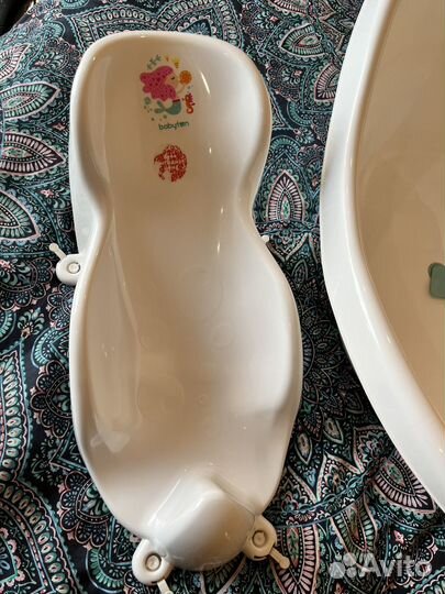 Ванночка для купания с горкой