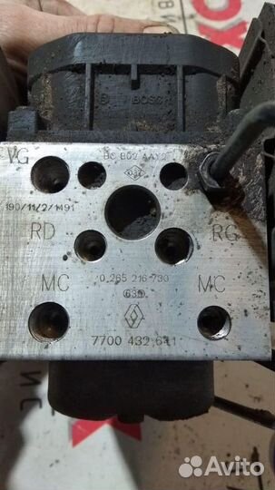 Блок ABS (насос) Renault Clio /Symbol 1998-2008