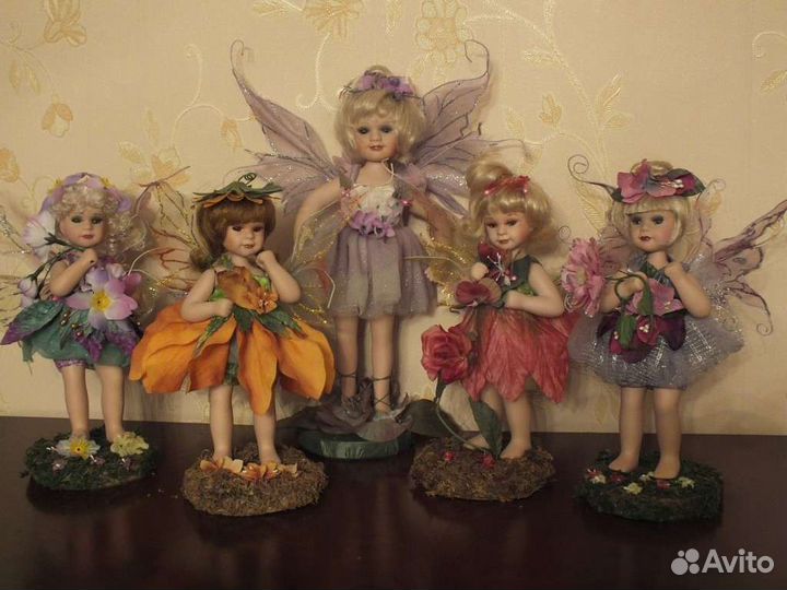 Коллекционные куклы феи и эльф