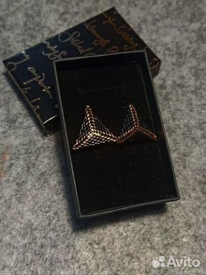 Серьги из бисера