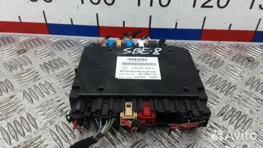 Блок комфорта volkswagen touareg 7L (SBE08M302)