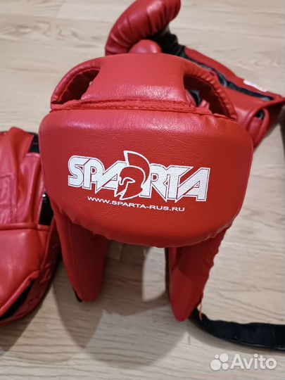 Шлем, лапа, перчатки детские для кикбоксинга