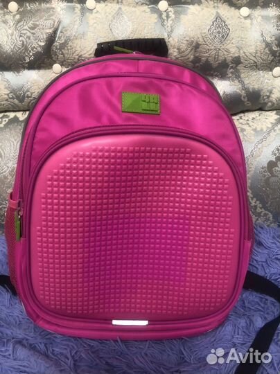 Рюкзак школьный с пиксельной панелью