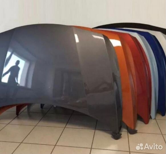 Капот на Hyundai Solaris 1 2013 в цвет