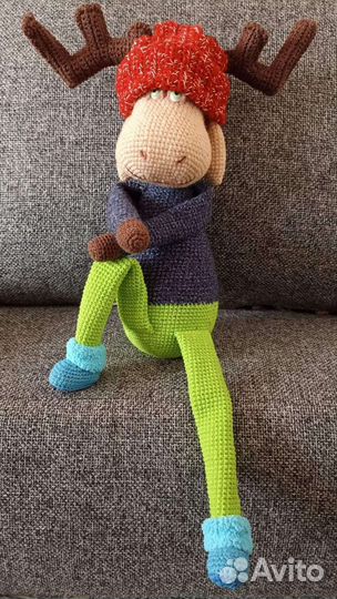 Вязаные игрушки ручной работы