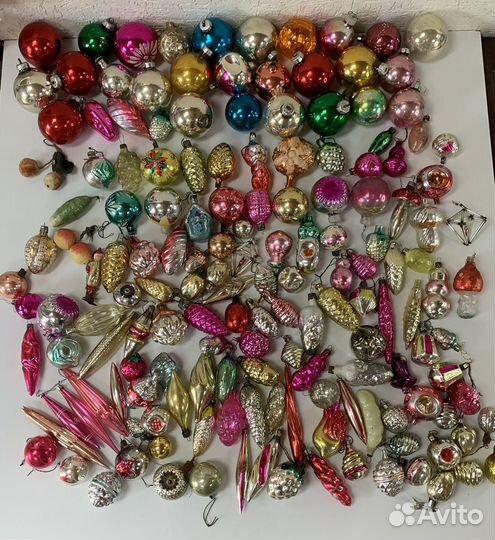 Елочные игрушки СССР