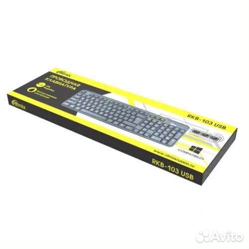 Клавиатура проводная Ritmix RKB-103