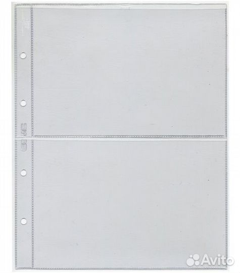 Листы Оптима для банкнот и монет