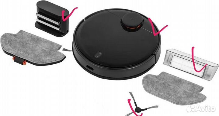 Пылесос xiaomi mi robot vacuum-mop p