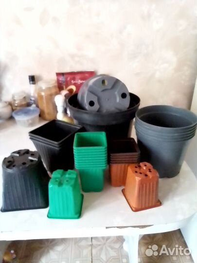 Цветочные горшочки