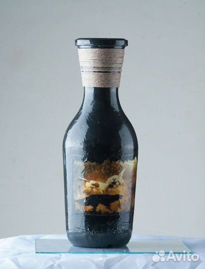 Интерьерная бутылка Охота