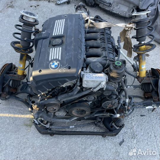 Контрактный двигатель BMW N52B30AF E60 E70 E90