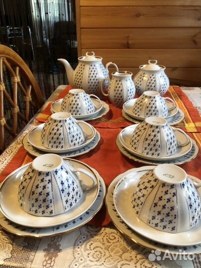 Сервиз чайный Дулево,новый,21пр