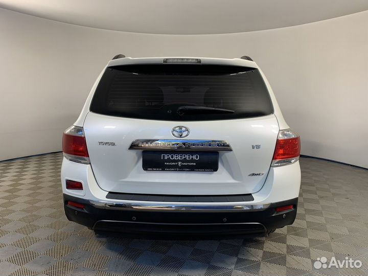 Toyota Highlander 3.5 AT, 2013, 220 602 км