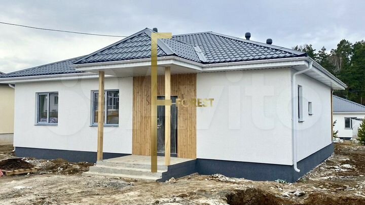 Коттедж 127 м² на участке 7 сот.