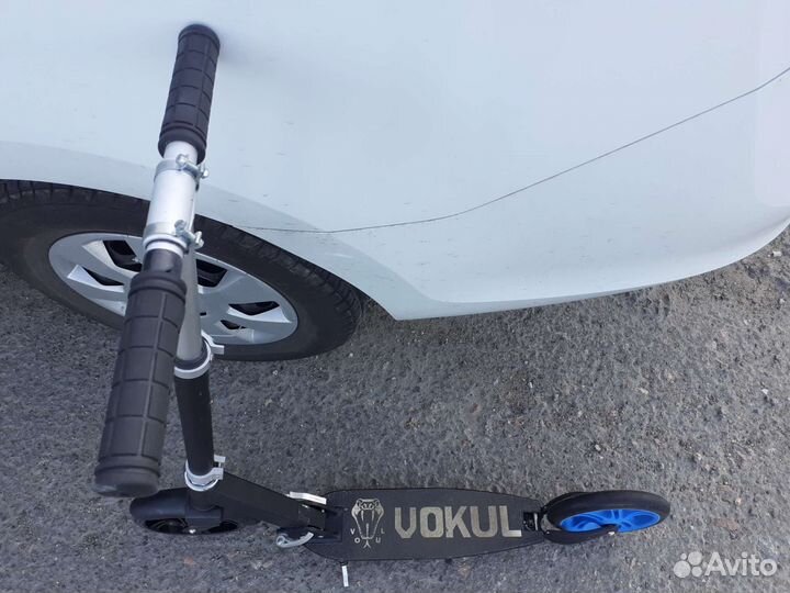 Самокат новы взросло-подрстковый200мм колеса
