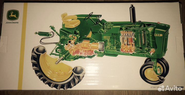 Детский трактор John Deere 4020 с ковшом