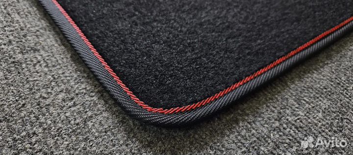 Ворсовые коврики для Mitsubishi Lancer X