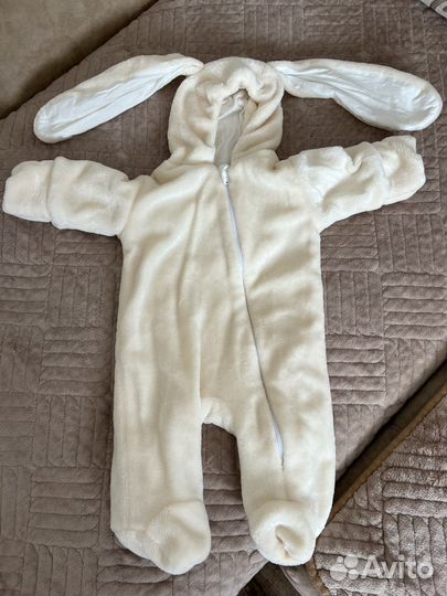 Комбинезон плюшевый для новорожденных