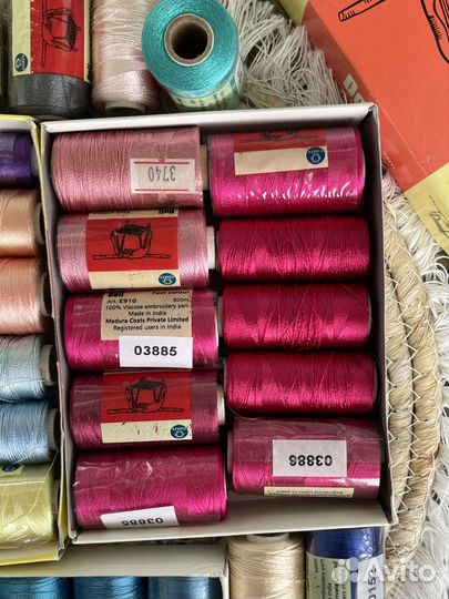 Нитки Доли Doli Индия вискоза 500м