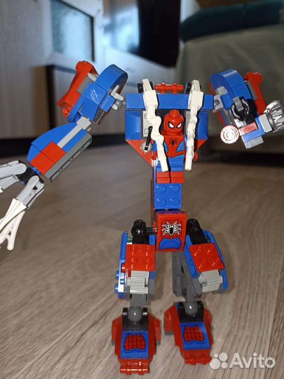 Набор lego человек паук
