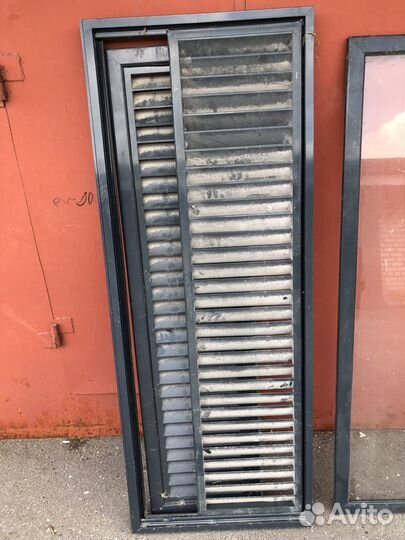 Раздвижные алюминиевые окна бу