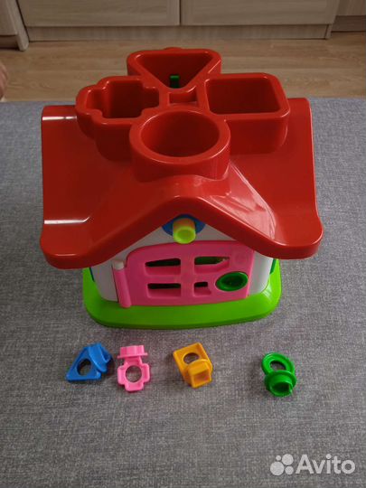 Домик сортер полесье