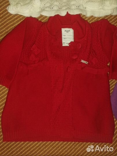 Детские вещи пакетом для девочек размер 80 86