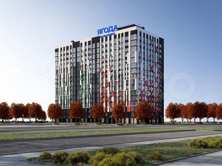 2-к. квартира, 61,8 м², 13/16 эт.