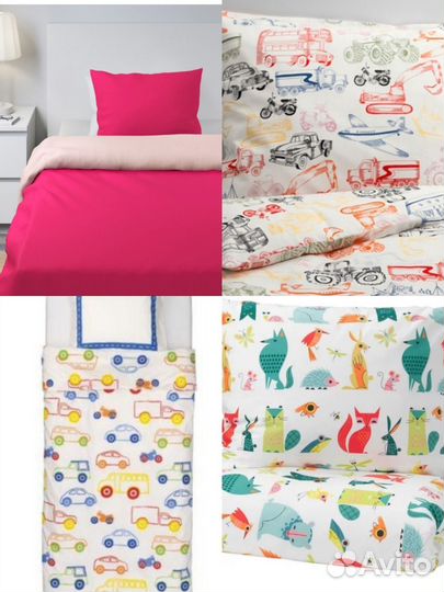 Детское постельное бельё IKEA, Lego Friends