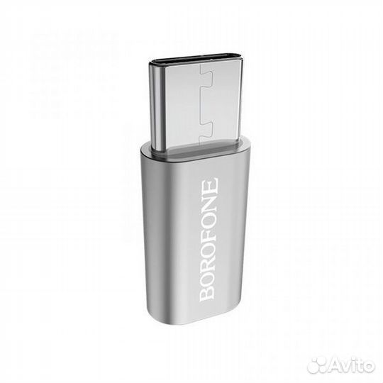 Переходник (гнездо microusb - штекерType-C)(BV4)